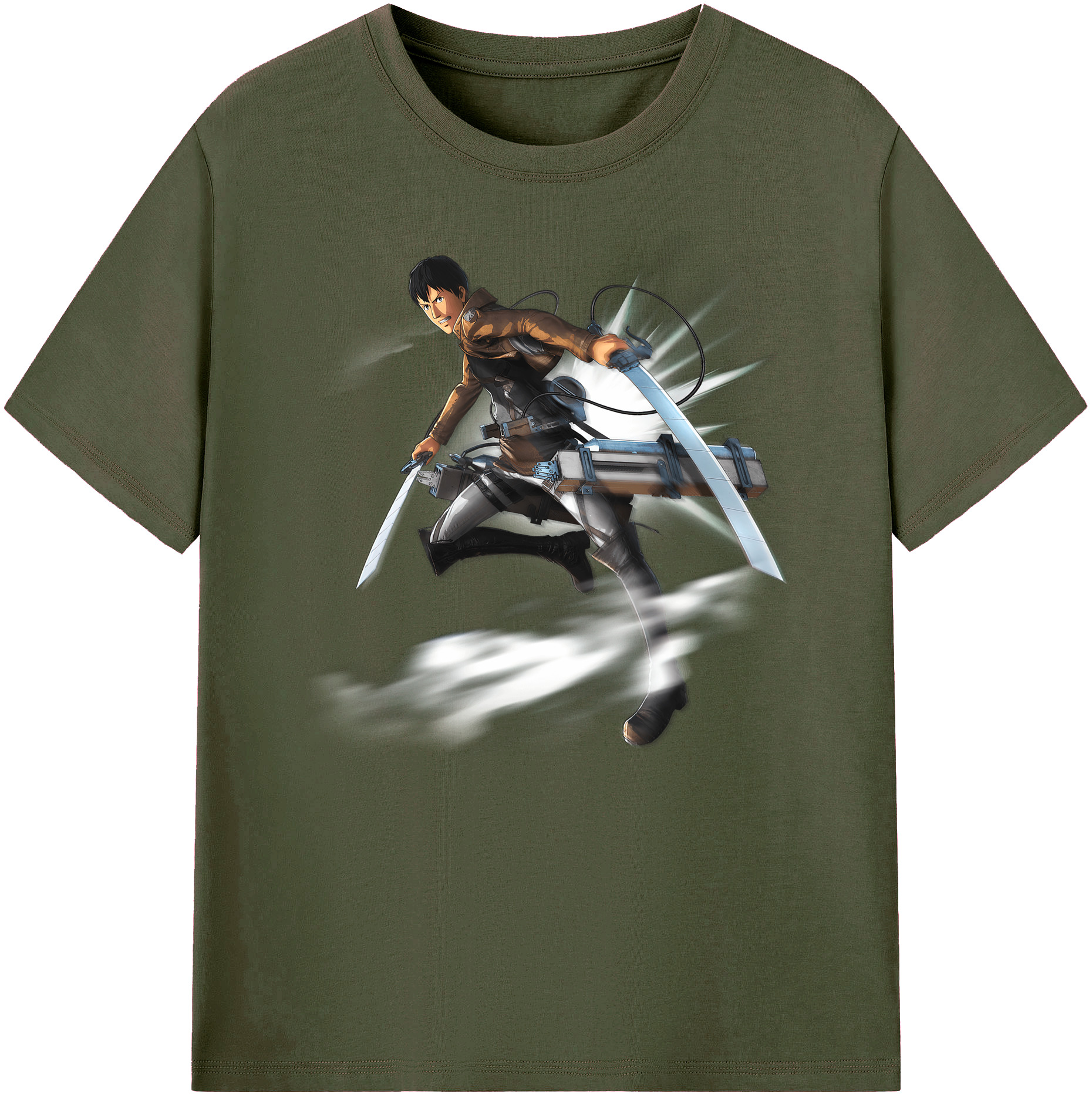 （画像用） 進撃の巨人 ベルトルト・フーバー Attack on Titan Bertholdt Hoover 綿100％ メンズ半袖Tシャツ｜肌触りやわらか＆通気性